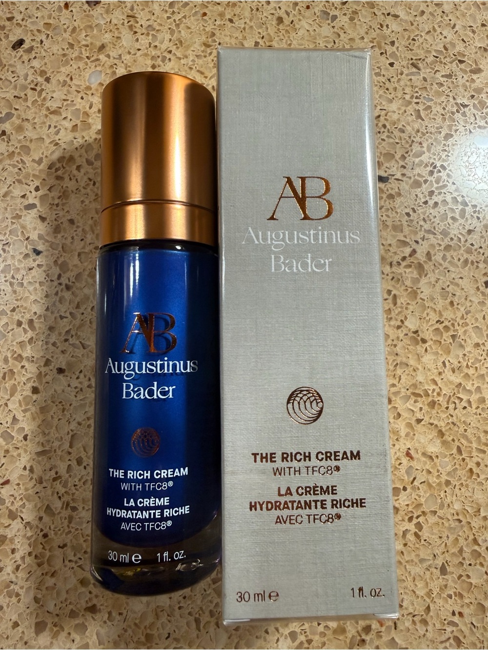 Augustinus Bader The Rich Cream - Blue & Gold Moisturizer